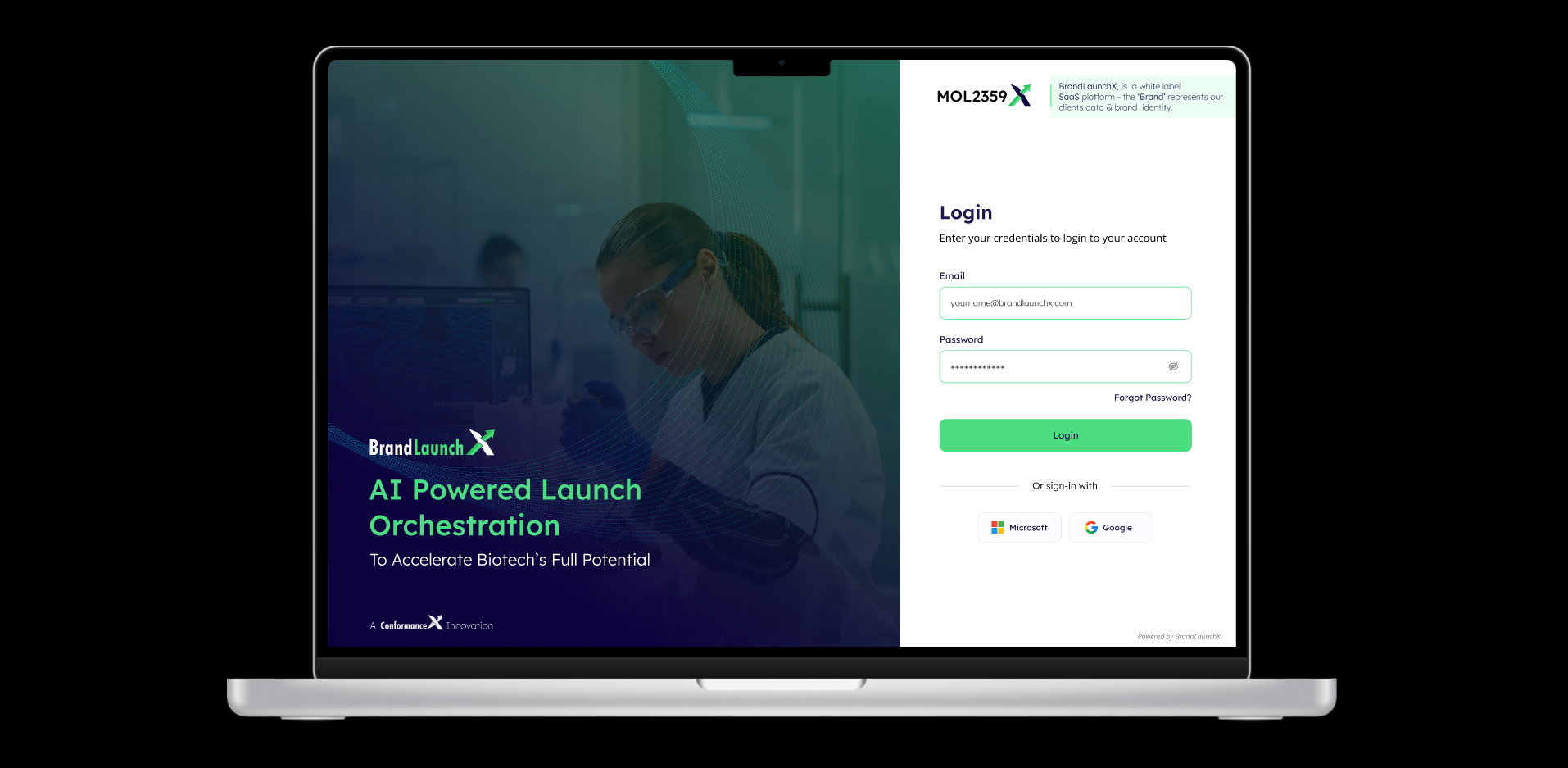 BrandLaunchX leadership team overview image